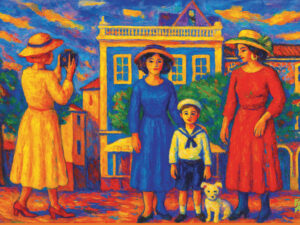 3 AMIGAS E UMA CRIANÇA VISITAM SINTRA